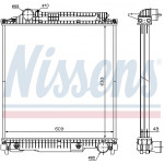 NISSENS Kühler, Motorkühlung