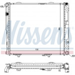 NISSENS Kühler, Motorkühlung