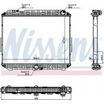 NISSENS Kühler, Motorkühlung