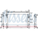 NISSENS Kühler, Motorkühlung