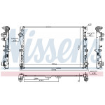 NISSENS Kühler, Motorkühlung