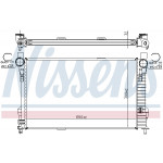 NISSENS Kühler, Motorkühlung