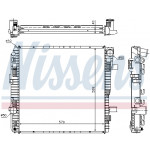 NISSENS Kühler, Motorkühlung