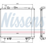 NISSENS Kühler, Motorkühlung