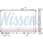 NISSENS Kühler, Motorkühlung
