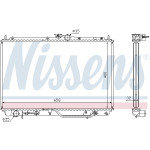 NISSENS Kühler, Motorkühlung