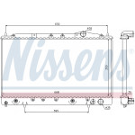 NISSENS Kühler, Motorkühlung