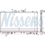 NISSENS Kühler, Motorkühlung