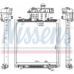 NISSENS Kühler, Motorkühlung