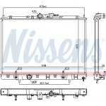 NISSENS Kühler, Motorkühlung