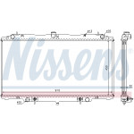 NISSENS Kühler, Motorkühlung