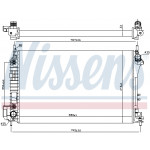 NISSENS Kühler, Motorkühlung