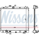 NISSENS Kühler, Motorkühlung