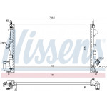 NISSENS Kühler, Motorkühlung