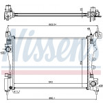 NISSENS Kühler, Motorkühlung