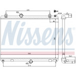 NISSENS Kühler, Motorkühlung