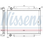 NISSENS Kühler, Motorkühlung