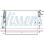 NISSENS Kühler, Motorkühlung