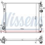 NISSENS Kühler, Motorkühlung