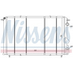 NISSENS Kühler, Motorkühlung