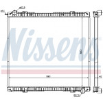 NISSENS Kühler, Motorkühlung