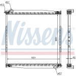 NISSENS Kühler, Motorkühlung