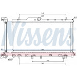 NISSENS Kühler, Motorkühlung