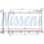 NISSENS Kühler, Motorkühlung