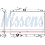 NISSENS Kühler, Motorkühlung