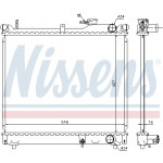 NISSENS Kühler, Motorkühlung