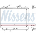 NISSENS Kühler, Motorkühlung
