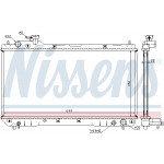 NISSENS Kühler, Motorkühlung