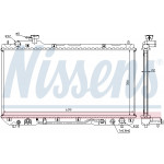 NISSENS Kühler, Motorkühlung