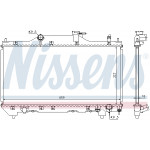 NISSENS Kühler, Motorkühlung