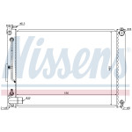NISSENS Kühler, Motorkühlung