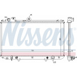 NISSENS Kühler, Motorkühlung