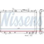 NISSENS Kühler, Motorkühlung