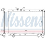 NISSENS Kühler, Motorkühlung