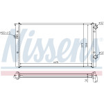 NISSENS Kühler, Motorkühlung