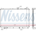 NISSENS Kühler, Motorkühlung