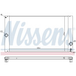 NISSENS Kühler, Motorkühlung