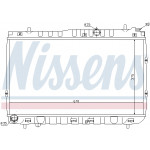 NISSENS Kühler, Motorkühlung