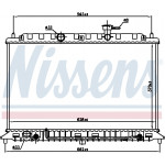 NISSENS Kühler, Motorkühlung