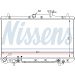 NISSENS Kühler, Motorkühlung