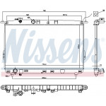 NISSENS Kühler, Motorkühlung