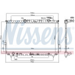 NISSENS Kühler, Motorkühlung