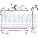 NISSENS Kühler, Motorkühlung