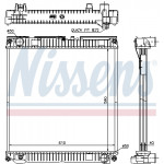 NISSENS Kühler, Motorkühlung