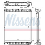 NISSENS Kühler, Motorkühlung