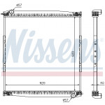 NISSENS Kühler, Motorkühlung